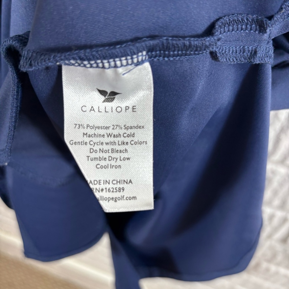 Calliope Golf The Player Dress Navy Small NWT - Picture 5 of 5
